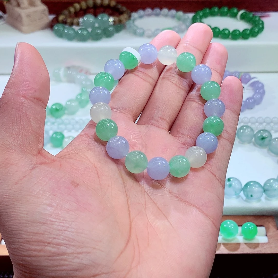 未镶嵌手链翡翠卡10