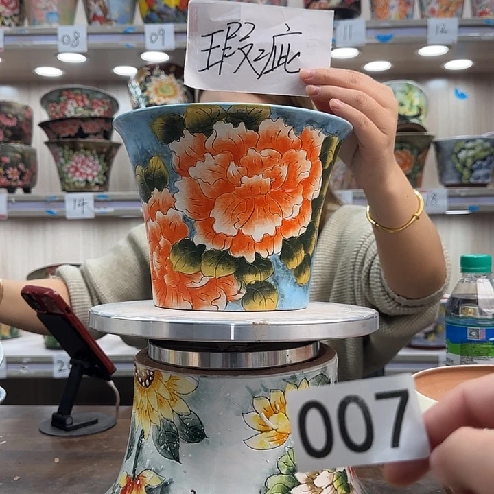 紫砂花盆瑕疵瑕疵007