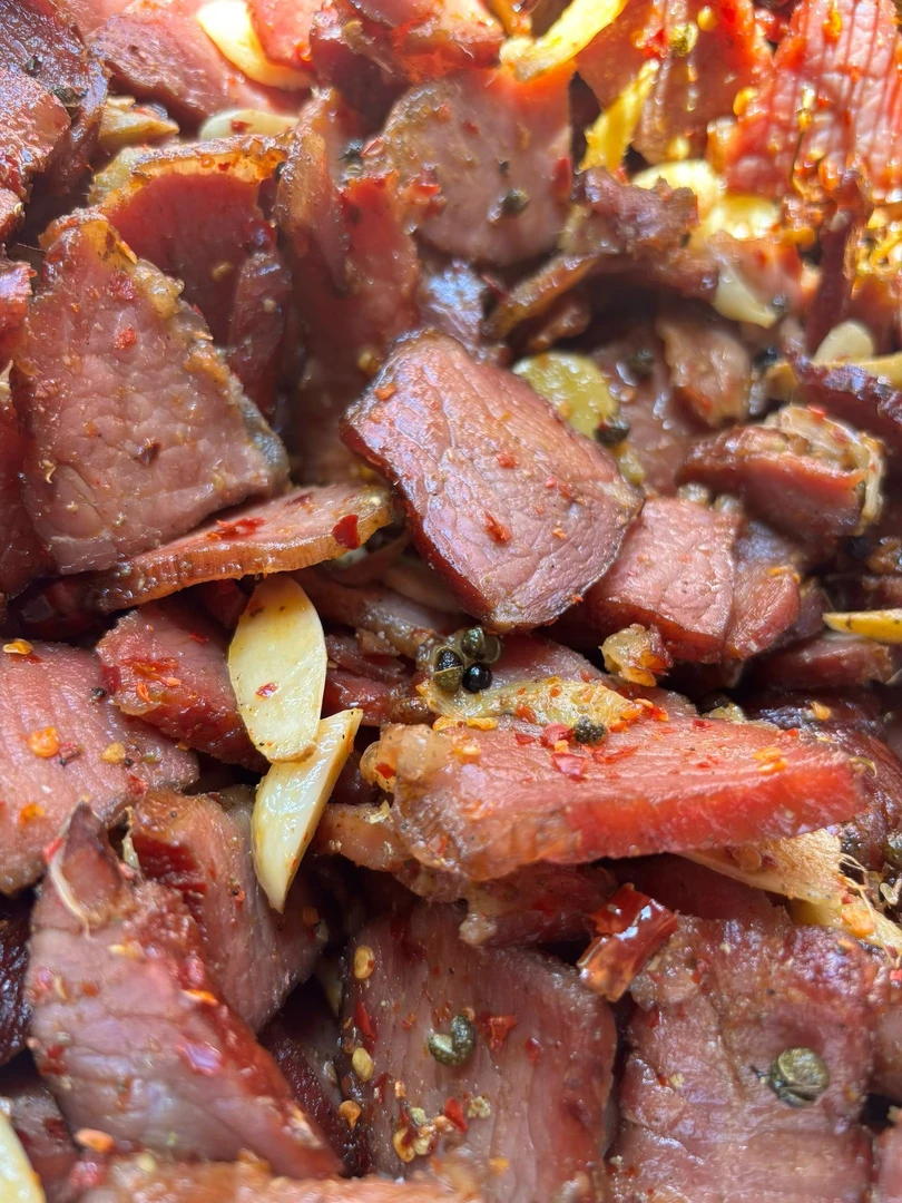 陕南手工制作腊肉干农家特产