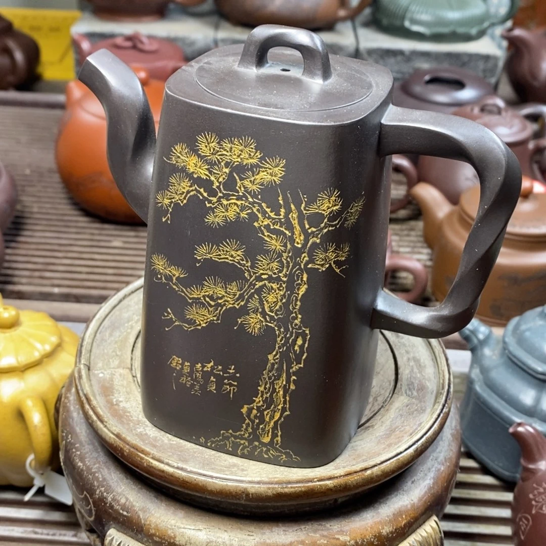 紫砂茶壶原矿手工78