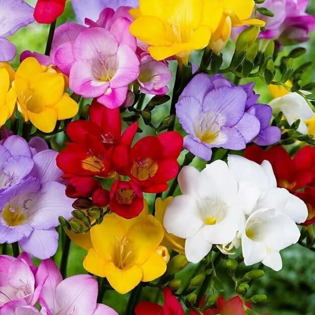 【宫廷卉】香雪兰重瓣大花加单瓣混球开花带香味室内（颜色随机