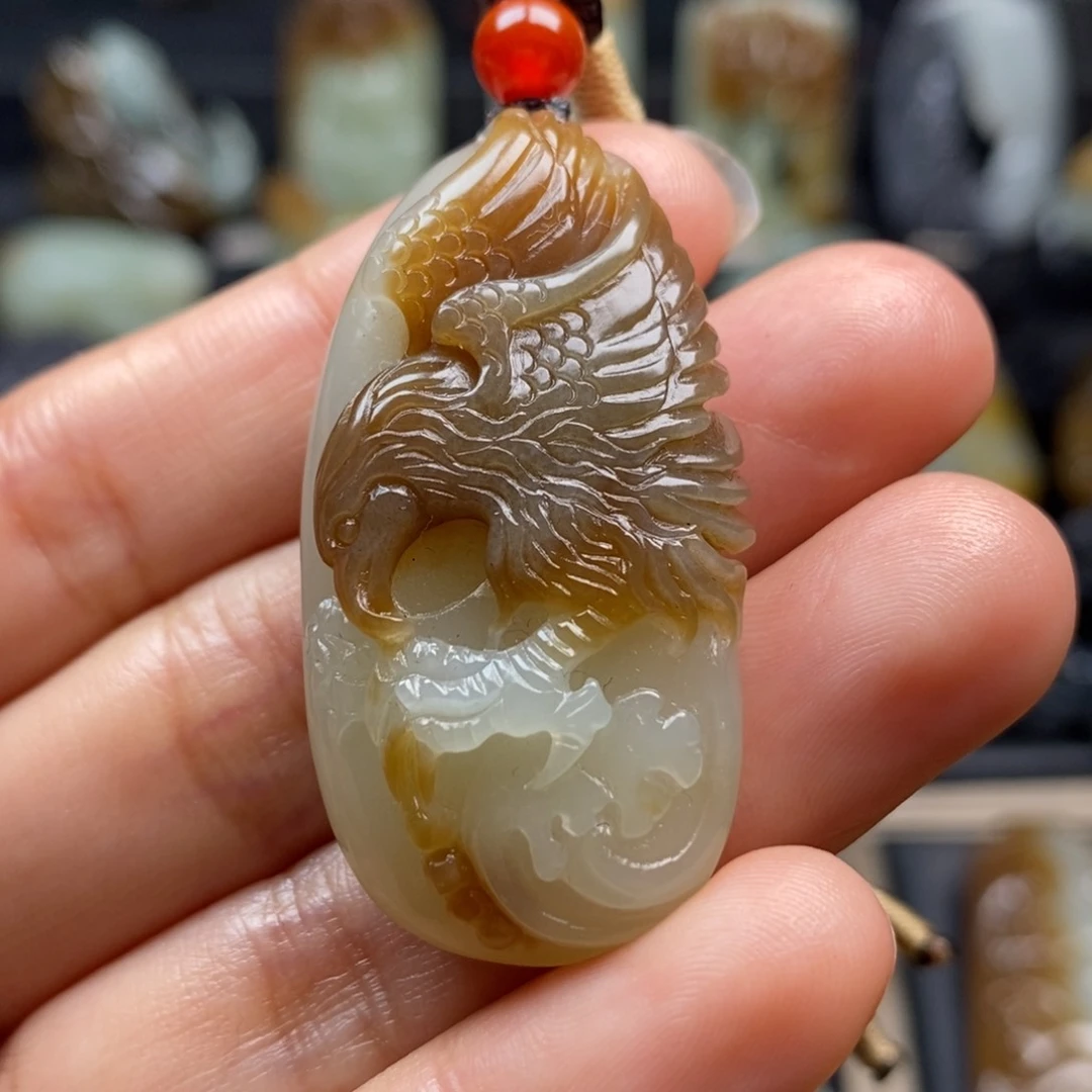 和田玉挂件未镶嵌