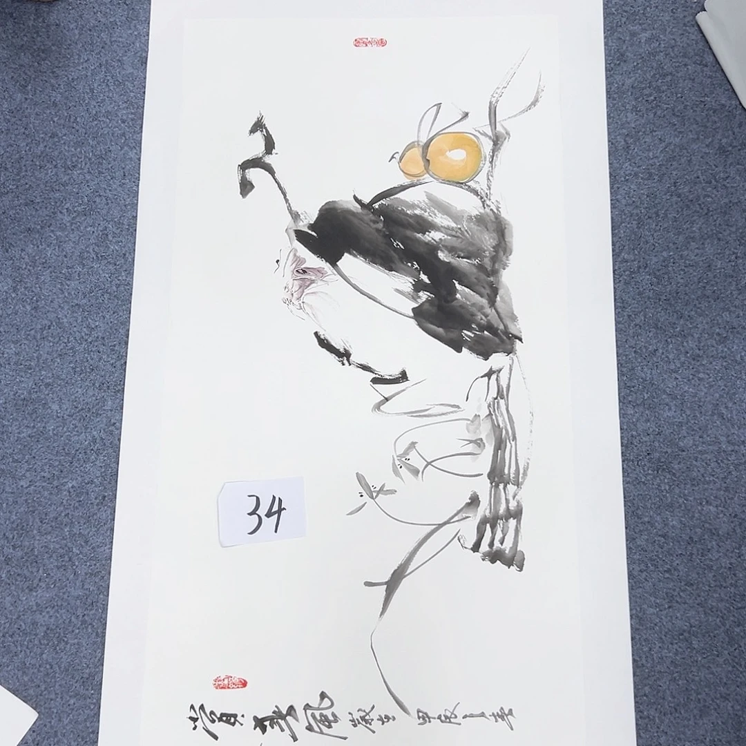 国画国画作品宣纸纯手绘