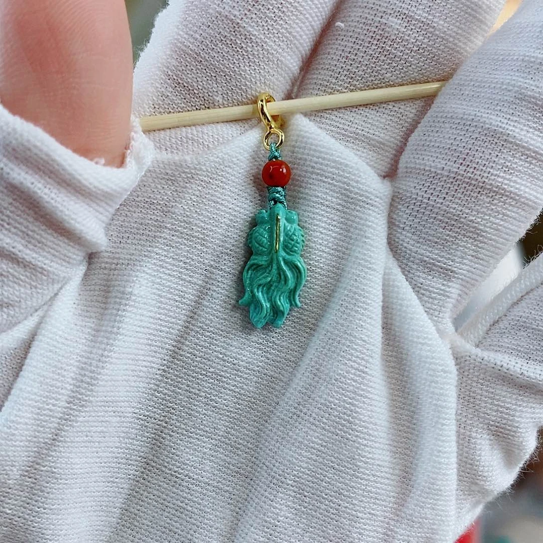 未镶嵌绿松石珠宝奇石