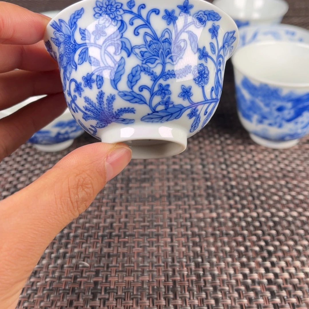 瓷片景德镇陶瓷杯子