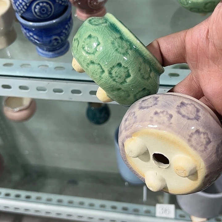 微瑕陶瓷花盆满9.9发