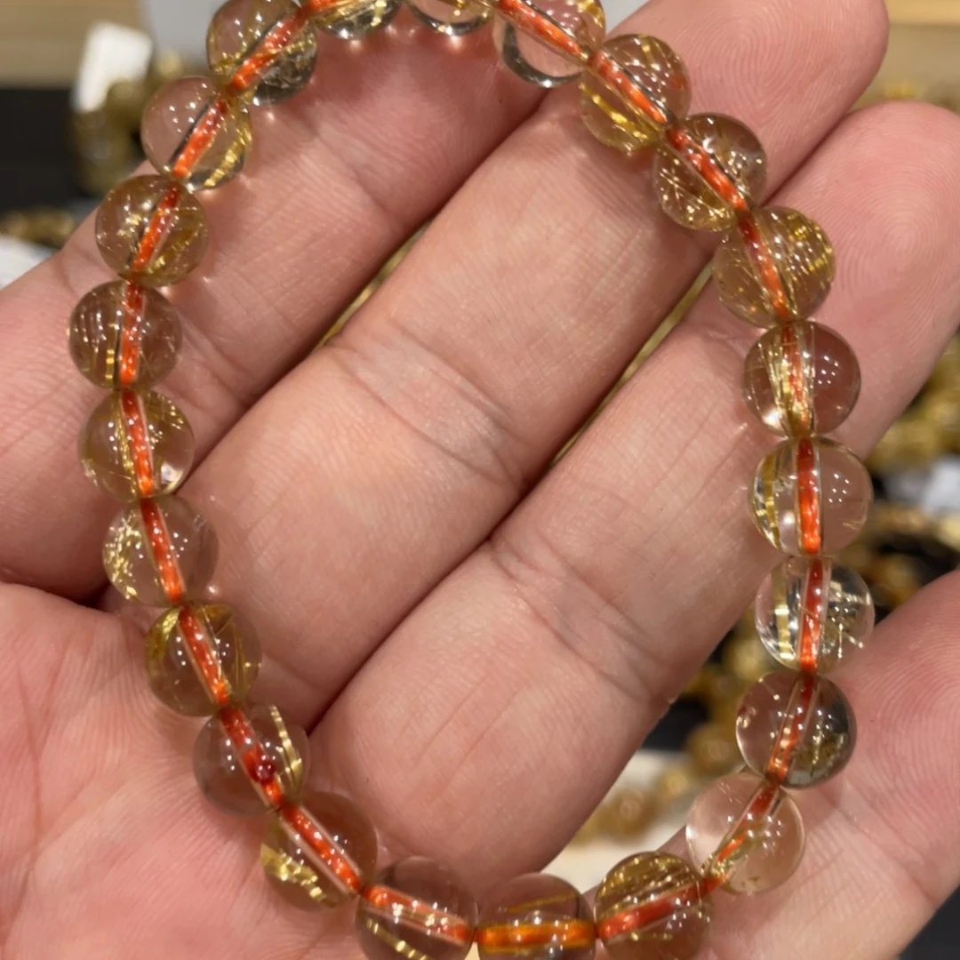 水晶手链未镶嵌c858钛晶