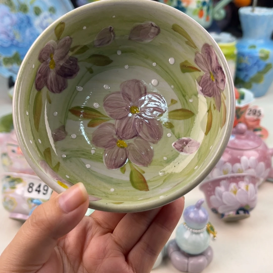 景德镇手工手绘陶瓷茶具