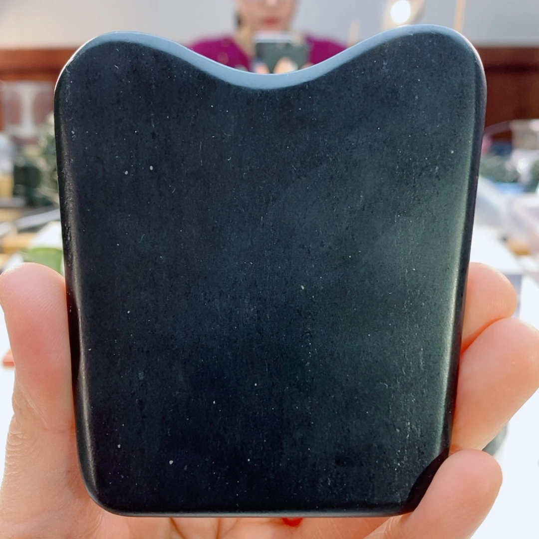 未镶嵌和田玉摆件刮板