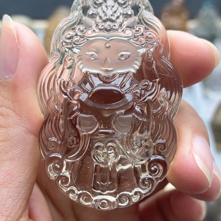 水晶吊坠(不含链)未镶嵌