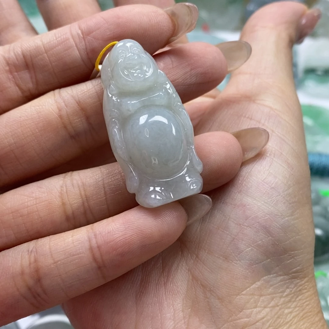 翡翠未镶嵌颈饰吊坠