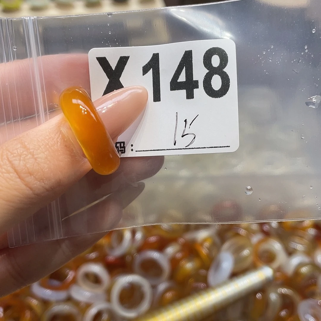 玛瑙/玉髓未镶嵌戒指148