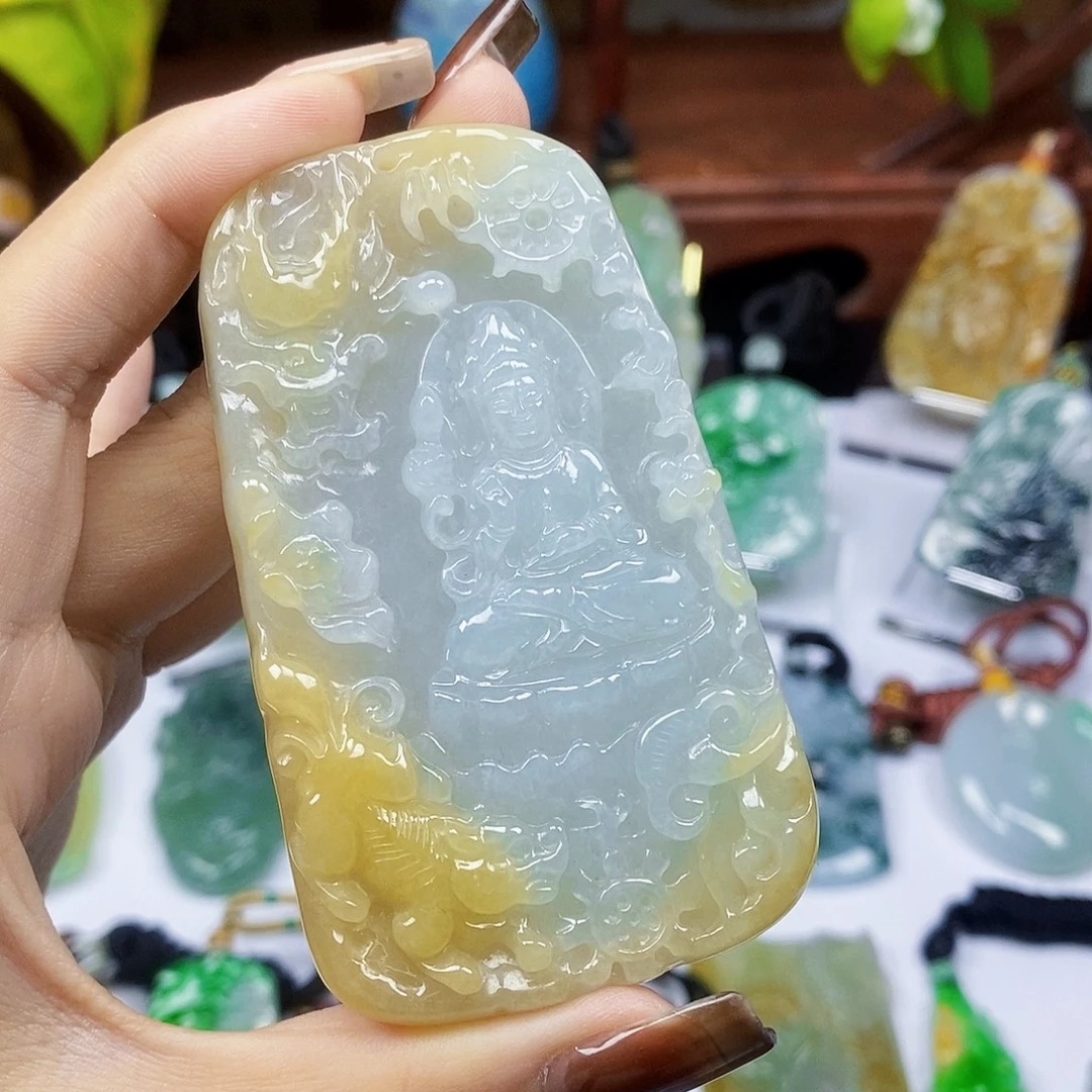 定制翡翠未镶嵌天然翡翠A货