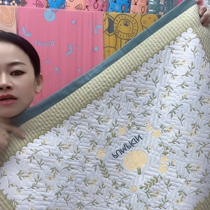 棉绿色小南瓜纯棉