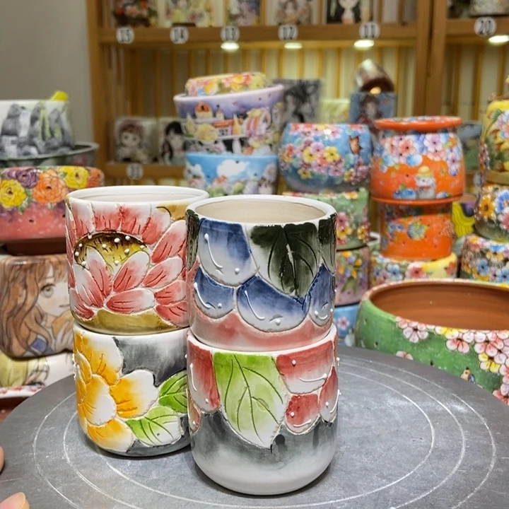 景德镇艺术手绘作品