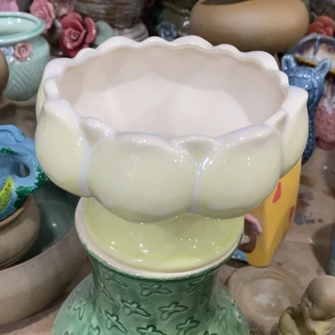 流釉火锅黄色313313131