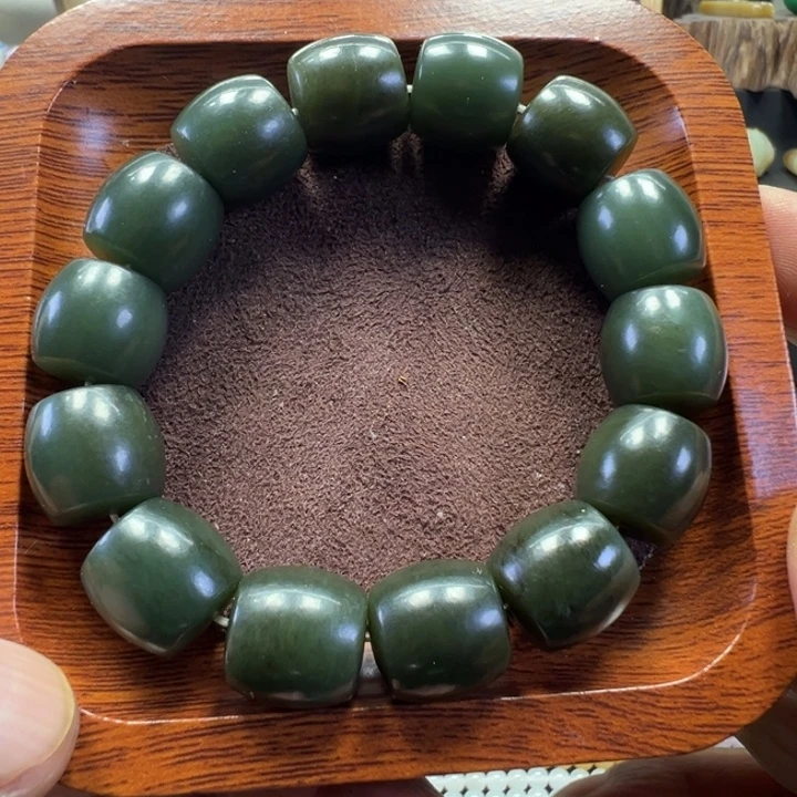 和田玉未镶嵌套链