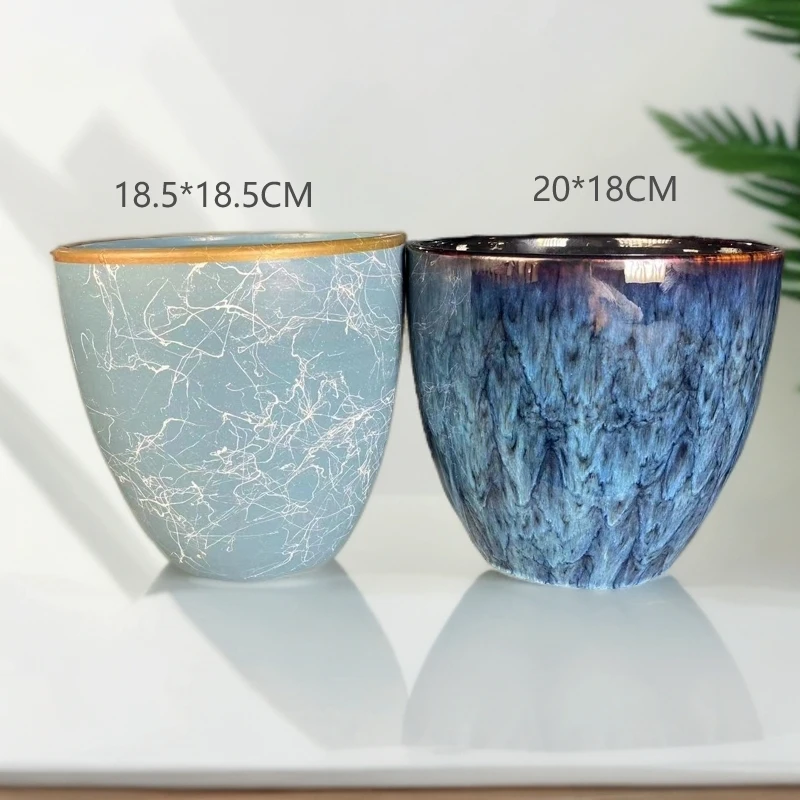 花盆拍照陶瓷温馨烧制质量保证破损包赔易清洗上釉实物标准