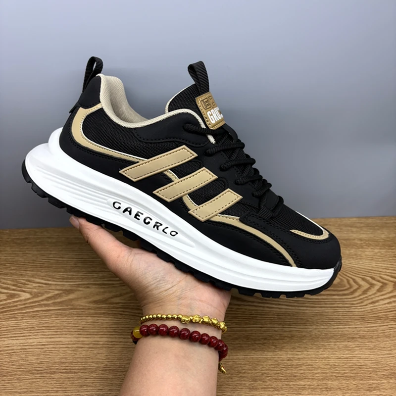 鞋子男春夏新款单网男士休闲鞋舒适透气百搭男鞋青年跑步运动鞋