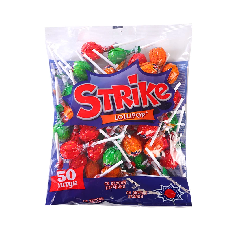 KDV混合口味棒棒糖(苹果味草莓味香橙味）