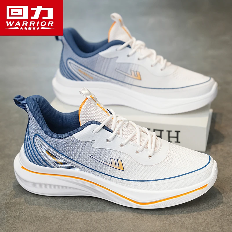 Warrior/回力春季潮流软底减震青少年运动鞋跑步学生时尚百搭男鞋