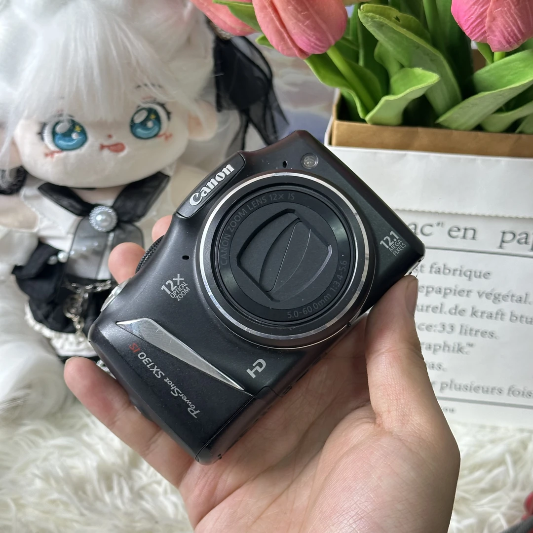 9新 Canon/佳能 佳能sx130小长焦冷白皮人像带配件五号电池供电