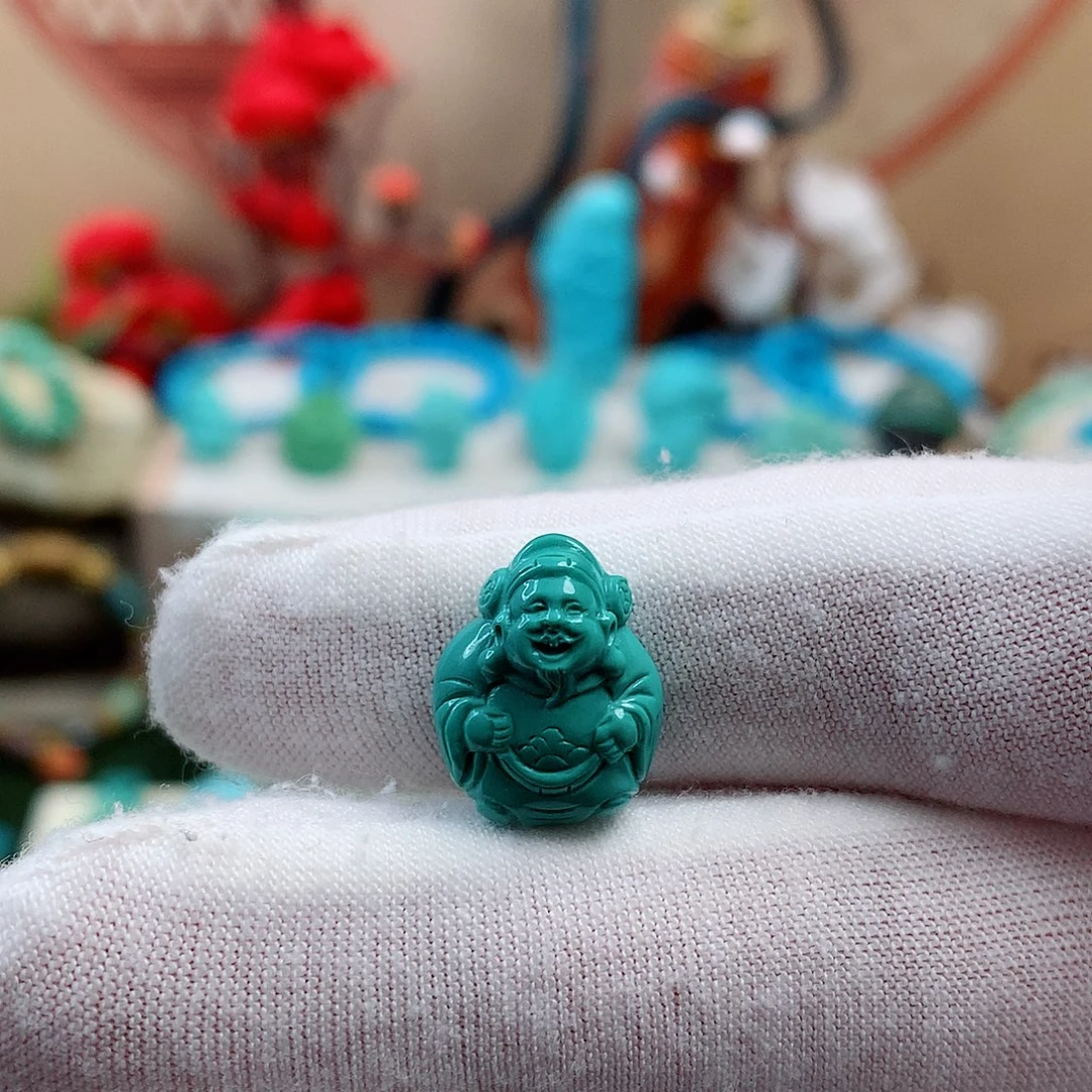 绿松石未镶嵌珠宝奇石