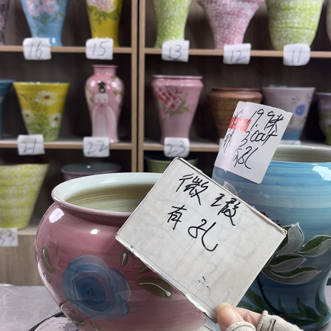 景德镇陶瓷花盆花盆