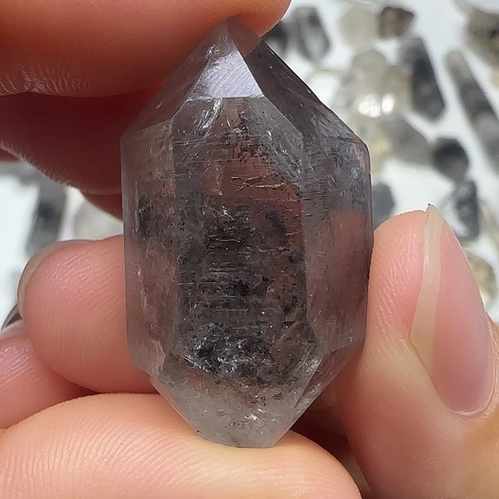 水晶珠宝半成品未镶嵌闪灵流沙走珠