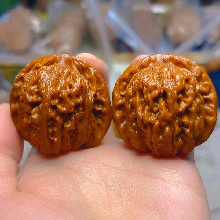 文玩核桃吊坠四座楼42+