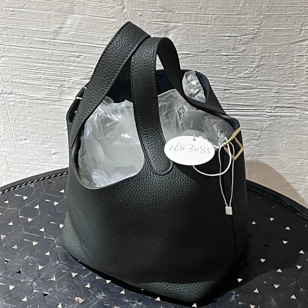 95新 Hermes/爱马仕 夏七中古/爱马仕菜篮子手提包/1683085