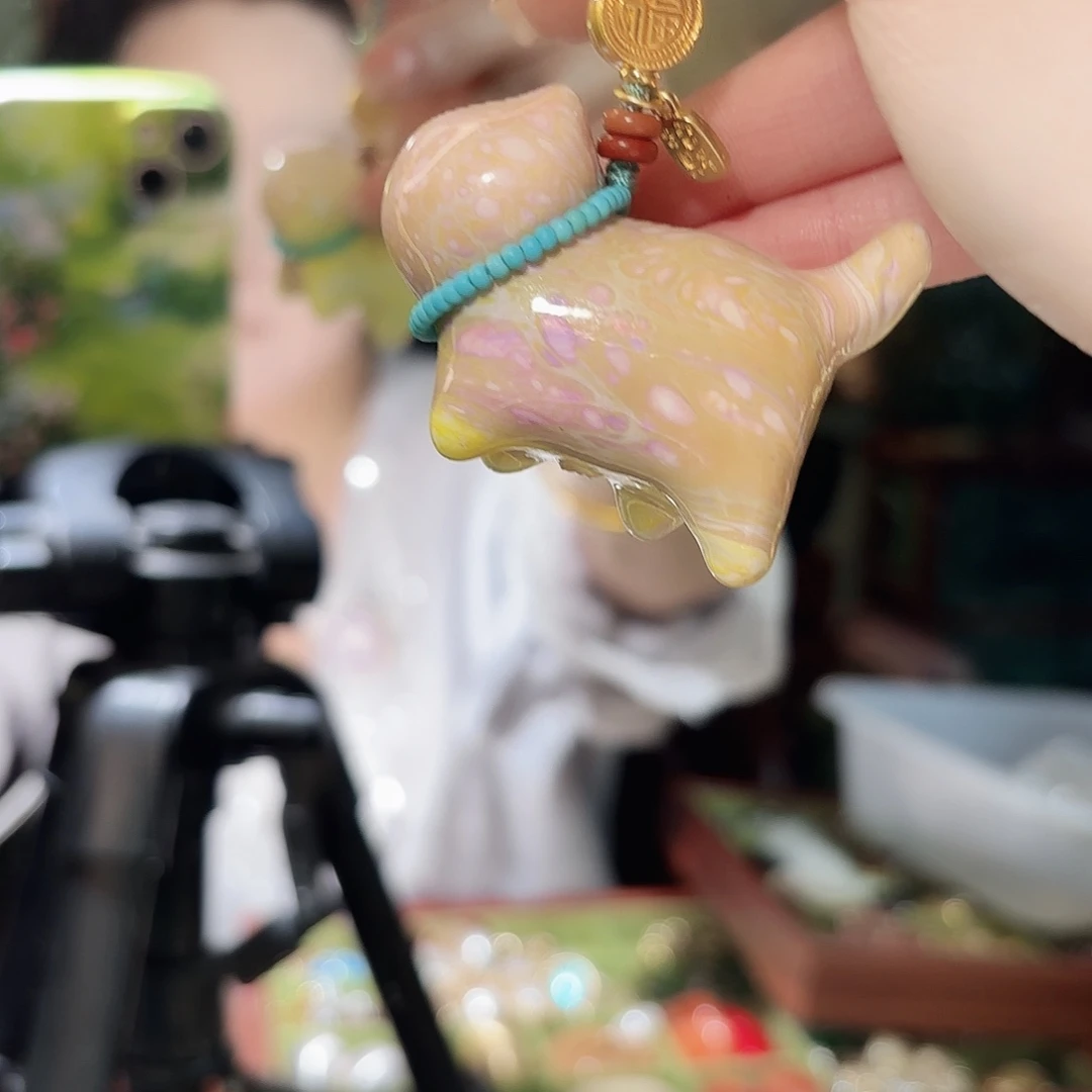 琉璃纯铜合金挂件