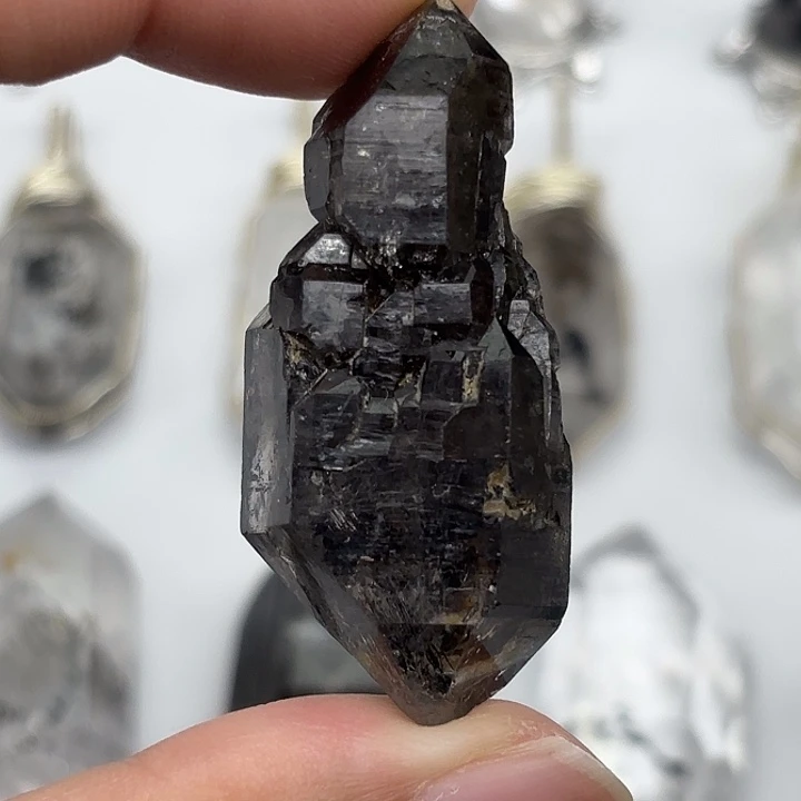 颈饰未镶嵌水晶黑武士闪灵钻46mm+