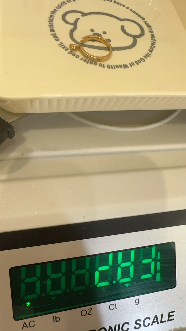 足金精品工艺戒指