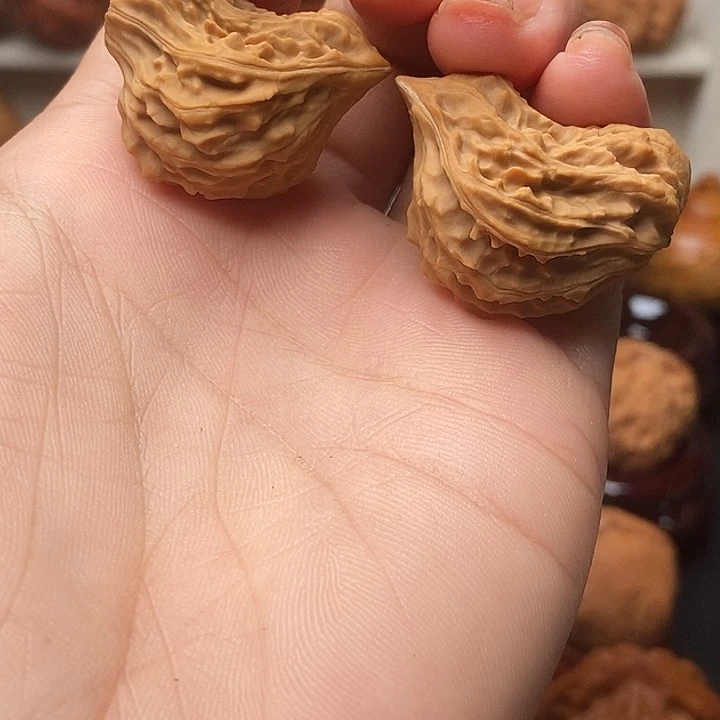 漫***星吊坠文玩核桃小鸟