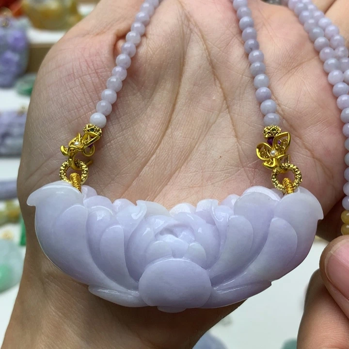 颈饰未镶嵌翡翠翡翠