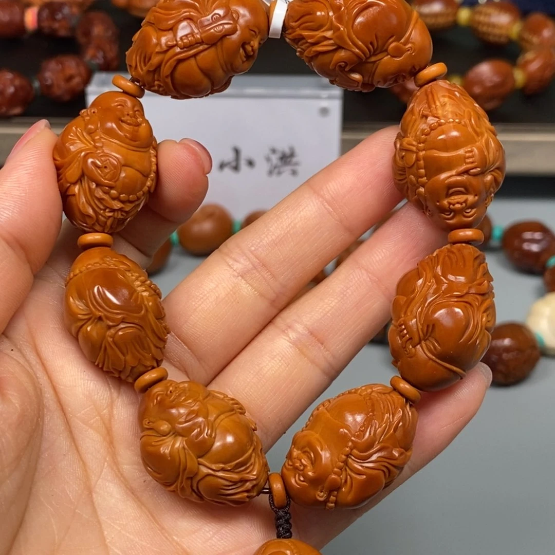 手串/手链橄榄核弥勒佛手串