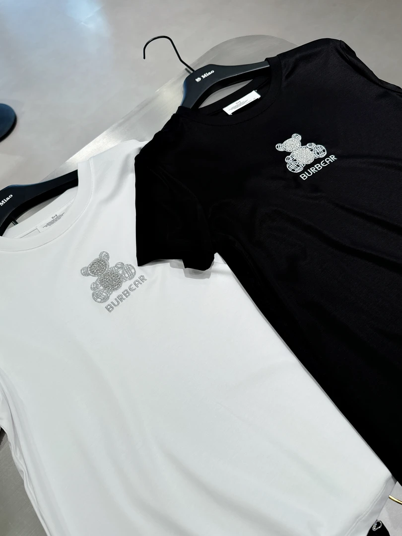 妙 欧洲站双冰丝透凉绣珠时尚T