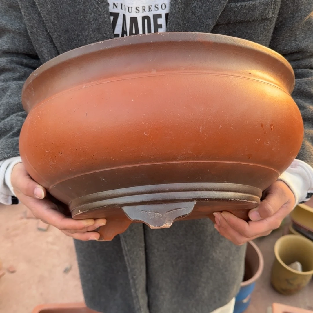 紫砂花盆口径30.15口径