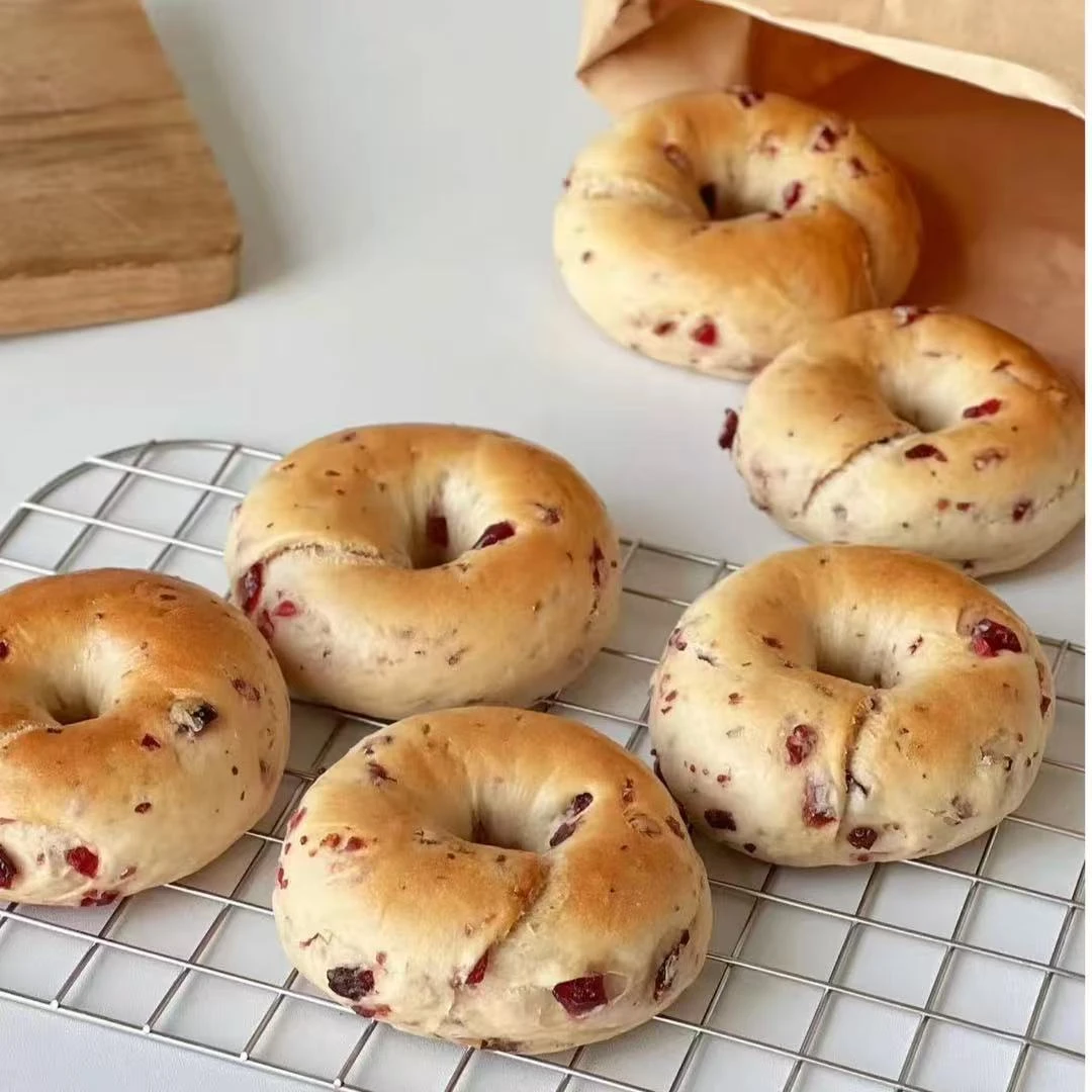 【25年9月】蔓越莓贝果贝果面包900g（90g*10枚）