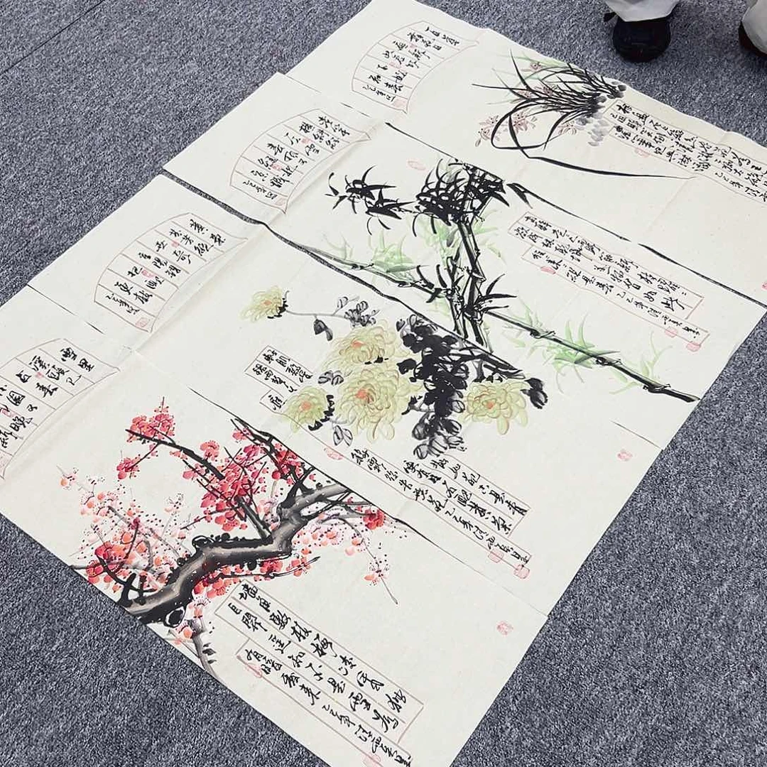 国画纯手绘字画作品欣赏