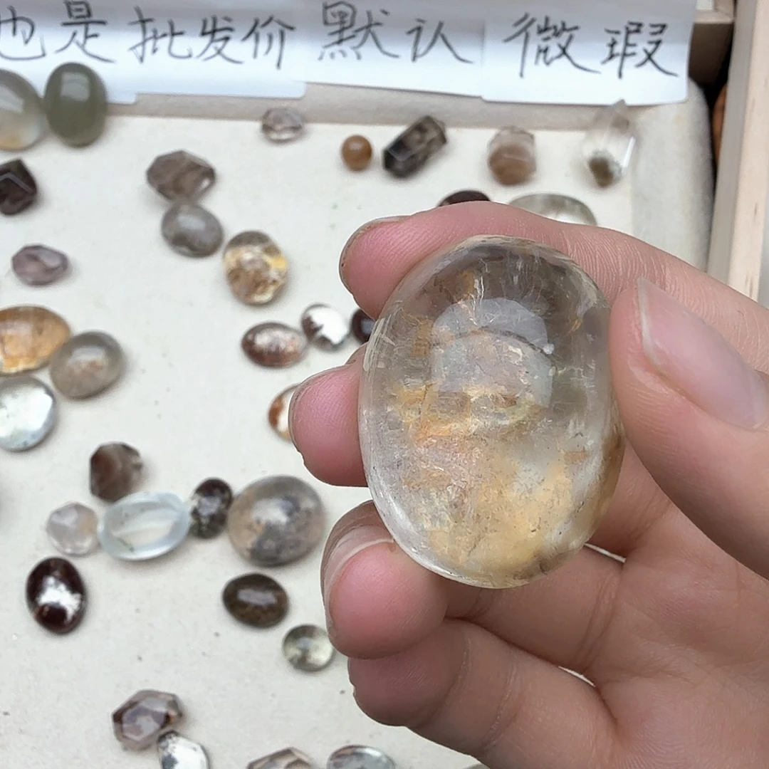 藤***树未镶嵌珠宝半成品水晶
