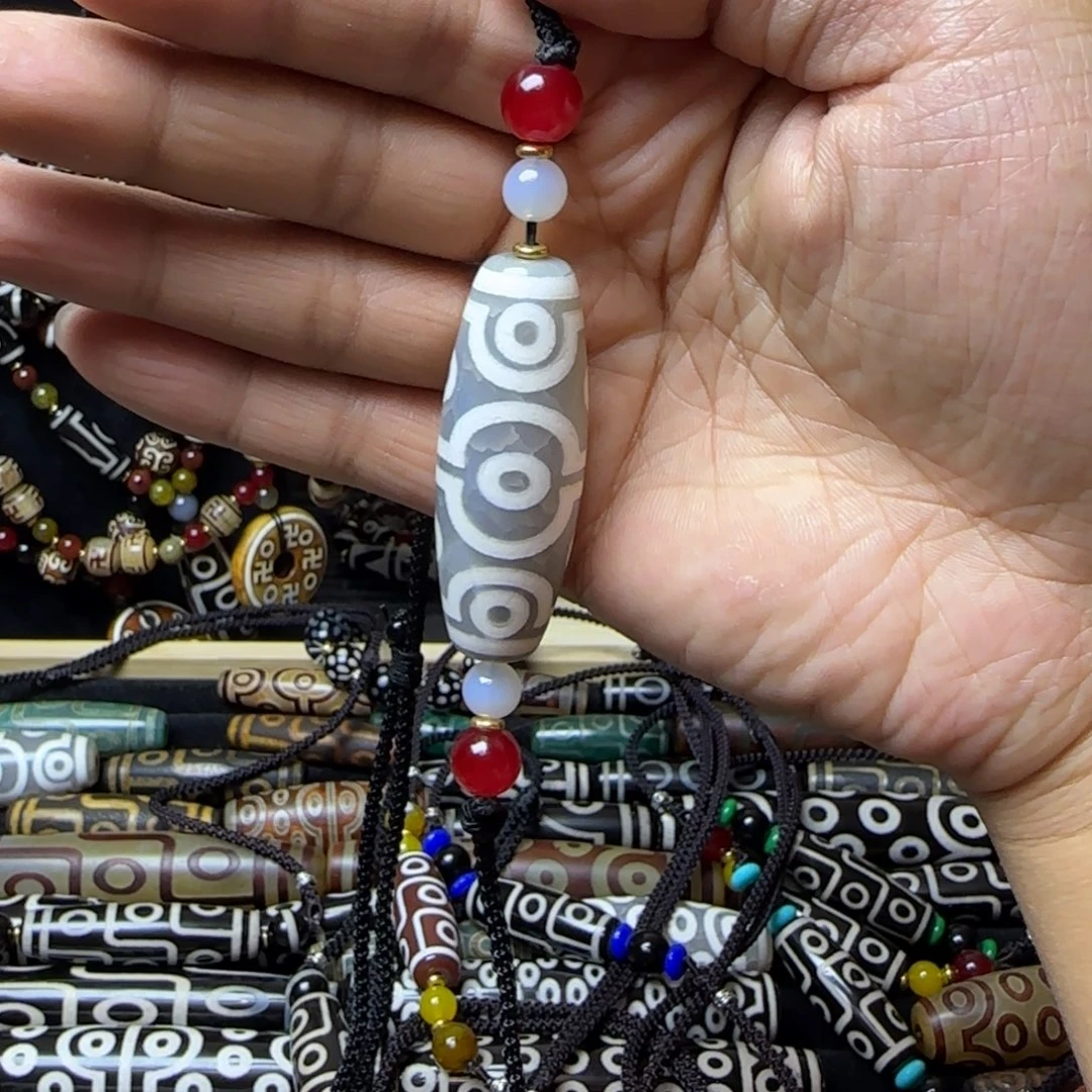 玛瑙/玉髓合金颈饰