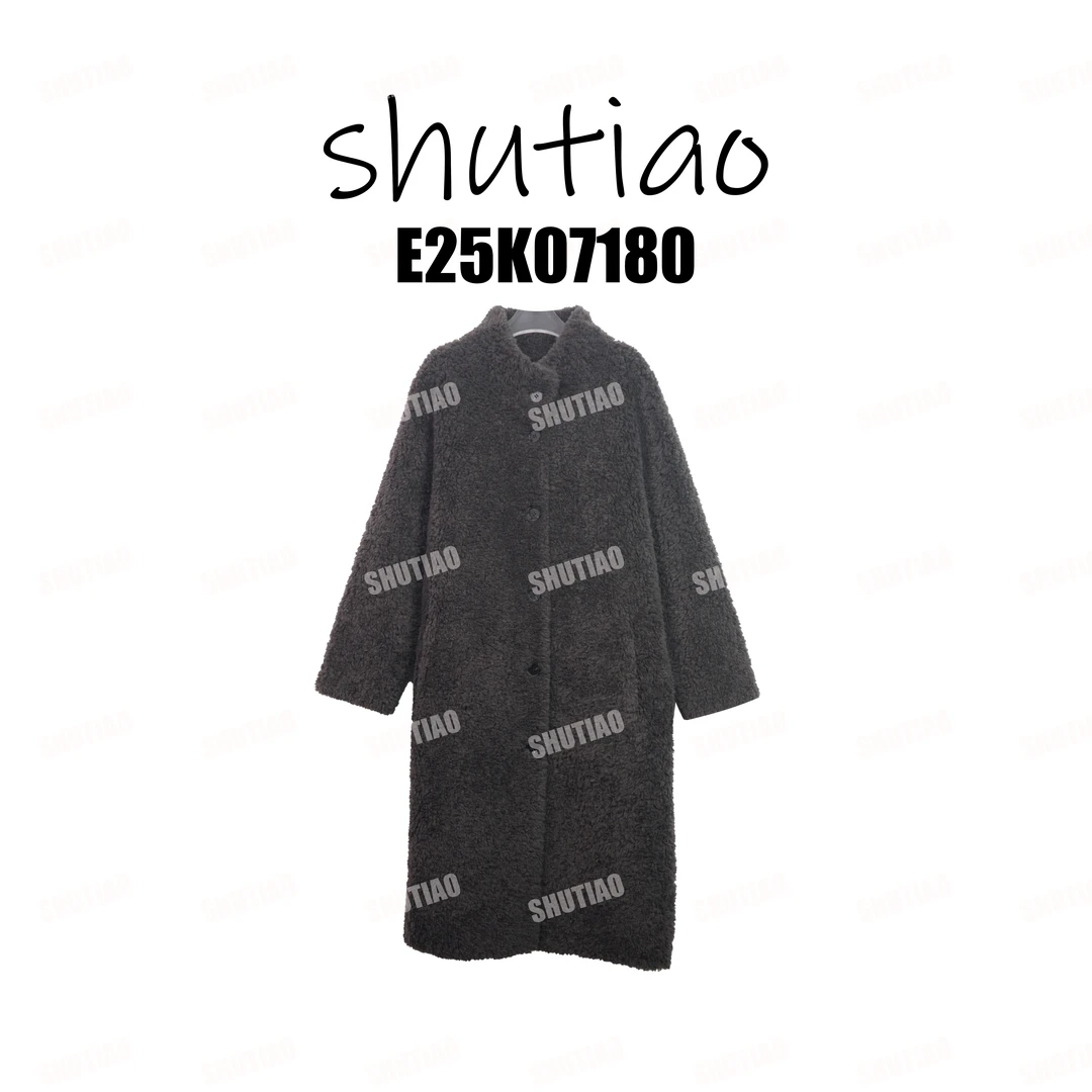 【SHUTIAO】2025冬季：新款小众设计款外套E25K07180