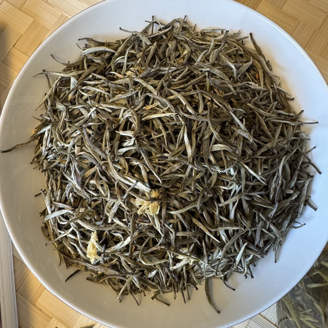 御品茉莉花茶茉莉银芽茉莉银针横县花茶银芽花茶