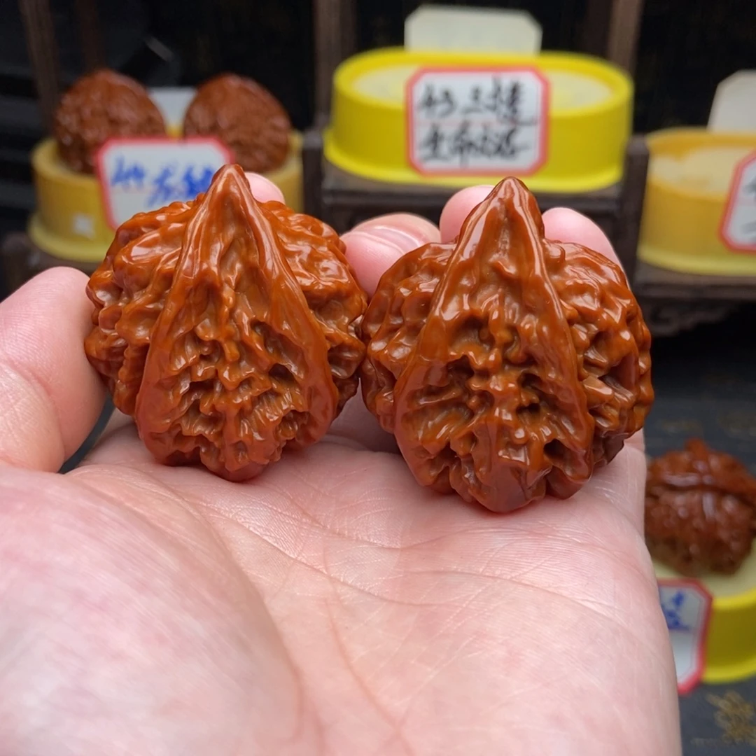 吊坠文玩核桃43三棱生命之源