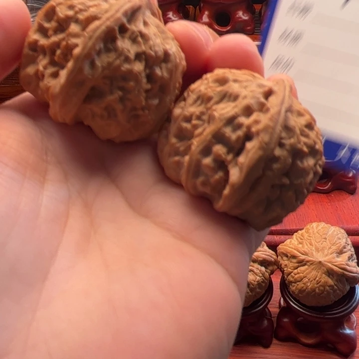 猴头核桃吊坠38白狮子