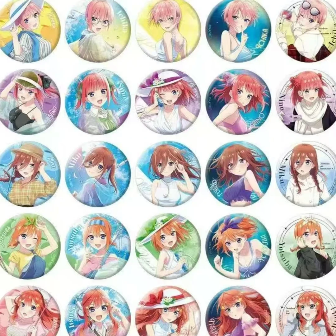 五等分的花嫁～FIVE Memories 2025系列个人池 吧唧徽章