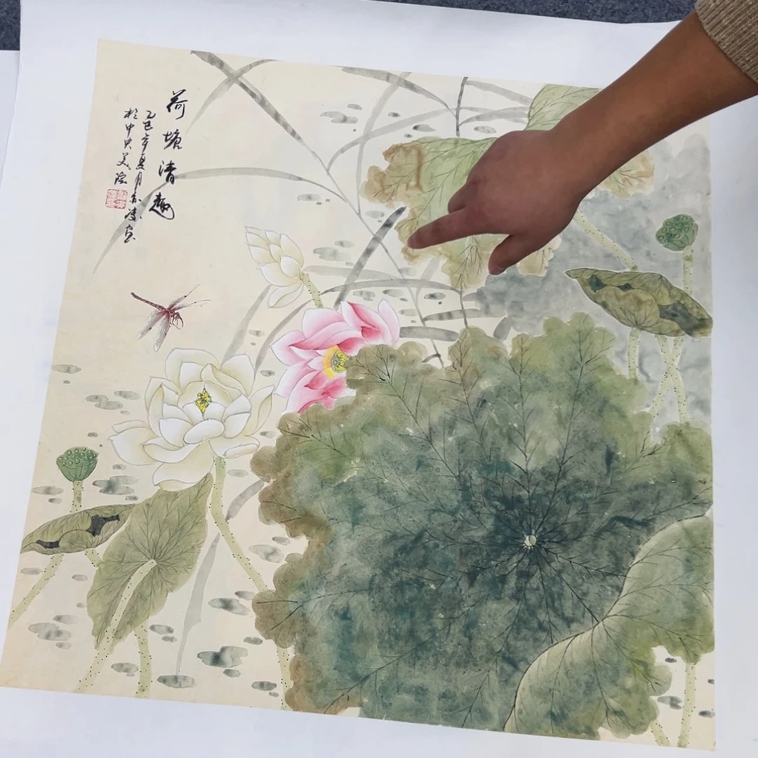 国画国画纯手绘作品