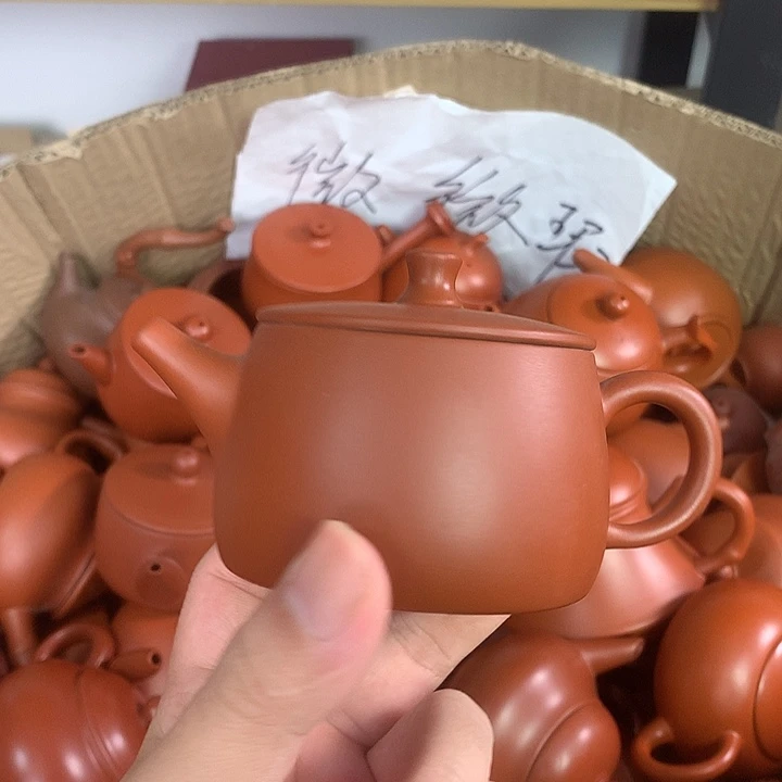 原矿朱泥茶壶茶具家用130